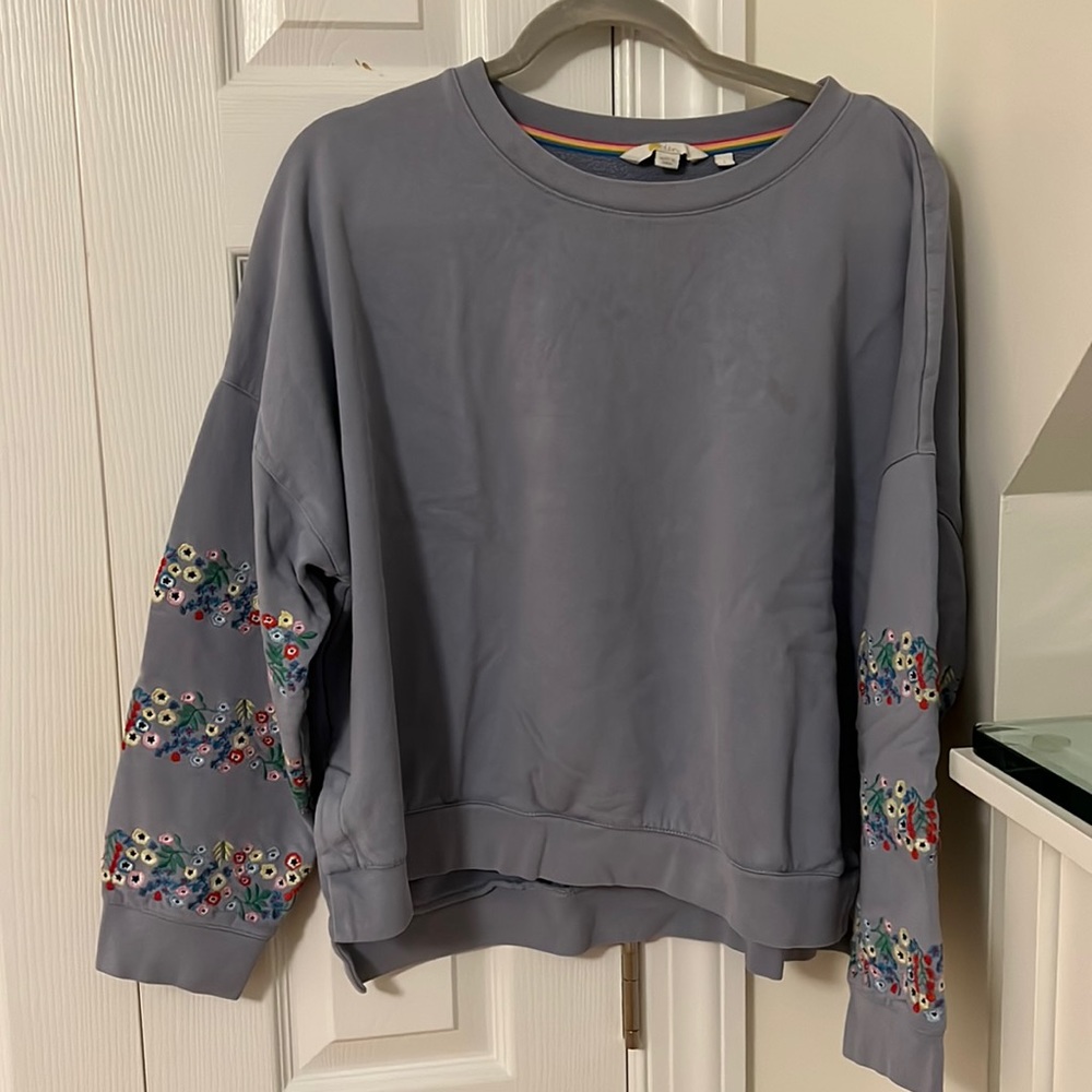 Boden blue sweatshirt